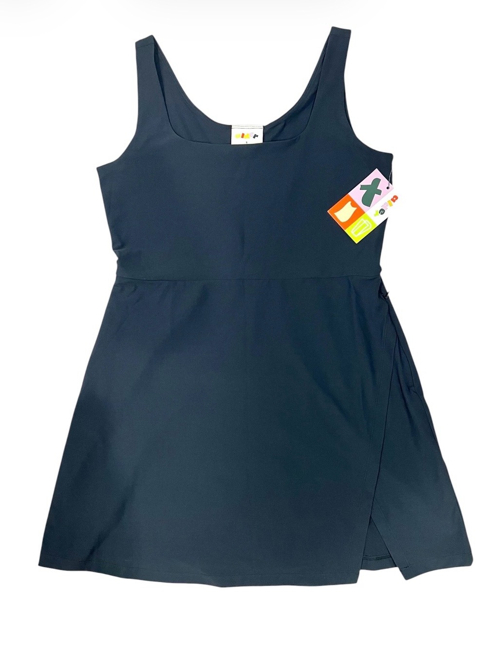 NWT Alder Athletic Asymmetrical Hem Tank Dress